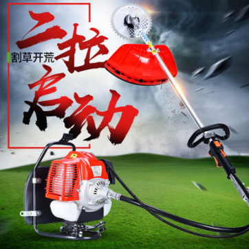 割草機(jī)四沖程背負(fù)式汽油割灌機(jī)側(cè)掛式除草機(jī)農(nóng)用水稻收割機(jī)家用