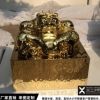 定制金屬園林小區廣場鐵藝雕塑商業美陳裝飾藝術品落地擺件定制