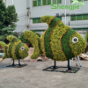 仿真綠雕 動物 人物 綠色雕塑 仿真植物墻 仿真植物廠家 人造綠雕