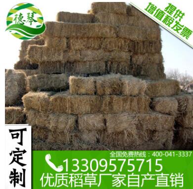 寧夏德琴草制品 大量批發 打包稻草 原材料 保溫防寒抗洪抗汛