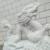 漢白玉石雕龍工藝品雕刻龍園林景觀裝飾雕塑鎮宅吉祥如意擺件工藝