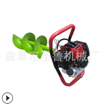 汽油挖坑機(jī) 植樹地鉆挖坑機(jī) 手提式便捷鉆眼打洞機(jī)