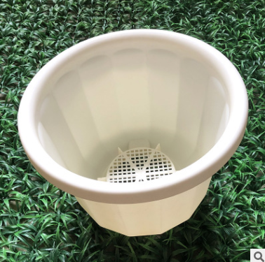 廠價批發塑料花盆 多肉盆草莓盆種花種菜優質加厚塑料圓缽萬象盆