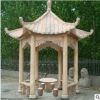 紅越百豐涼亭雕塑別墅歐式石雕人物鐵藝公園石亭子裝飾室外防腐四