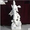 石雕佛像大型仿古觀音佛像雕塑漢白玉觀音佛像工藝品寺廟人物擺件