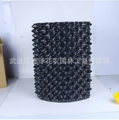 植樹專用控根器 耐腐蝕落地式快速育苗容器 排水板黑色