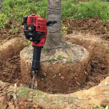 移栽斷根挖樹機 苗圃斷根起樹機 電線桿樹木移栽挖坑機