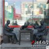 玻璃鋼仿銅人物雕塑吃火鍋人物雕像民俗小品景觀雕塑步行街銅雕塑