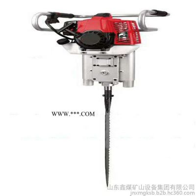 48型手提式挖樹機 單人操作移植 汽油便攜挖樹機