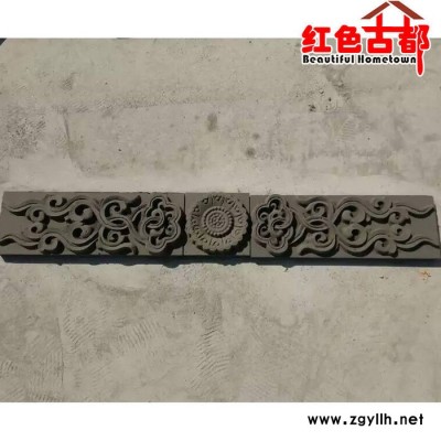 ** 八邊形石雕翠竹磚雕、可定制磚雕、庭院、園林等可用