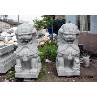 青石石雕,寧波石雕,寧波青石石雕,寧波654青花崗巖石雕獅子|石欄?