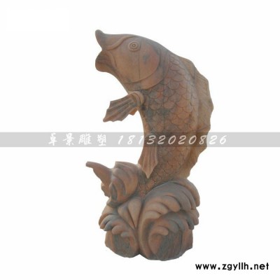 石雕魚   噴泉魚石雕
