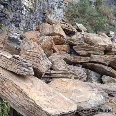 天然千層石假山 水系千層石駁岸石 景觀石假山石原石