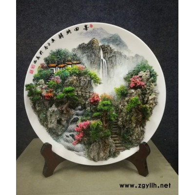 新型英石盆景_假山石盆景畫_英石盆景技藝