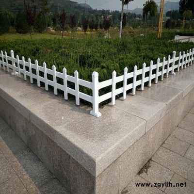 朋英**塑鋼草坪護欄 pvc護欄 白色柵欄 花園塑料圍欄 花壇護欄
