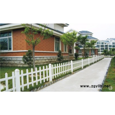 福建長樂PVC塑鋼草坪/花壇護欄 市政小區(qū)公園綠化帶柵欄 庭院別墅圍欄欄桿 草坪護欄