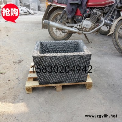 定制            石雕青石石槽流水景老石槽牛馬槽