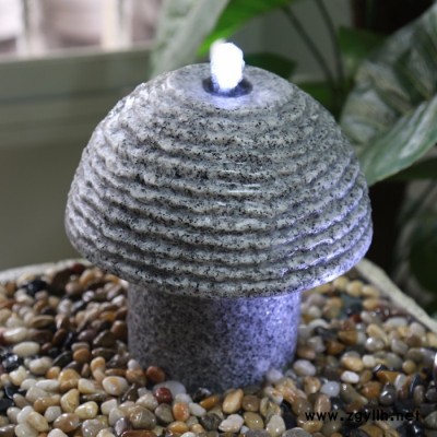 風水擺件桌面擺件花崗巖水景噴泉石雕噴泉流水室內加濕器創意擺件