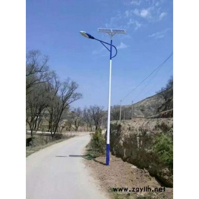led太陽能路燈5米6庭院燈戶外燈景觀燈高桿燈新農村太陽能路燈桿