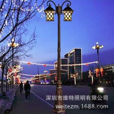 維特廠家WT-1812供應小區庭院燈 LED庭院燈 歐式庭院燈 歐式路燈景觀照明花園道路照明景觀庭院燈歐式別墅庭院照明燈