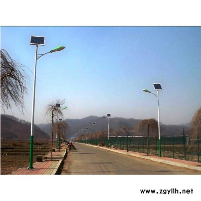 led太陽能路燈5米6庭院燈戶外景觀燈新農村太陽能路燈桿
