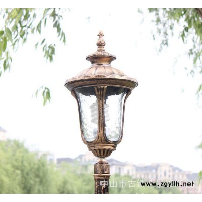 庭院花園燈歐式室外LED路燈壓鑄鋁庭院燈質(zhì)量保證