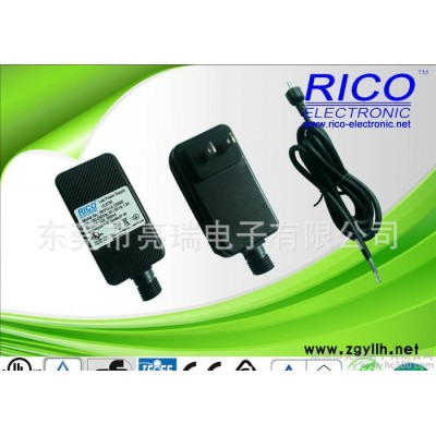 12V1A直插式防水電源，激光燈，草坪燈專用