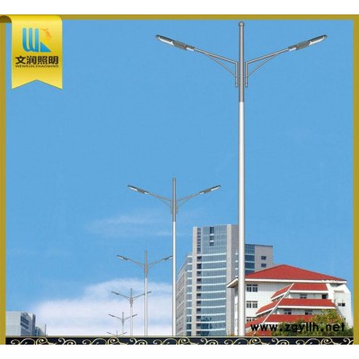 定制 **雙臂路燈 戶外照明路燈 led模組路燈 量大從優(yōu)