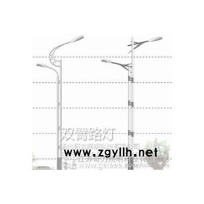 定做led路燈 高低雙臂路燈 道路路燈 單臂路燈