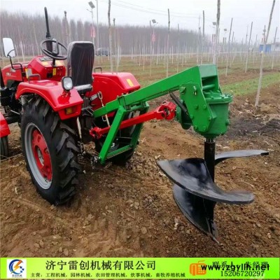 珠海四輪打樁機 雷創牌電線桿挖坑機