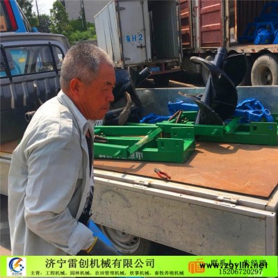 津雷創牌手提式埋樁打洞機