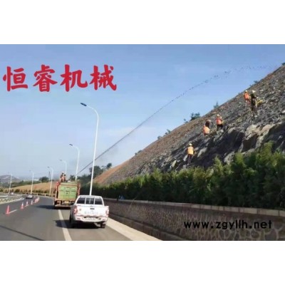 高陡礦山生態修復綠化客土噴播機 質量精良堅固耐用