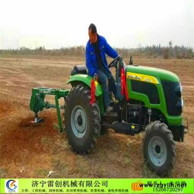 溫州拖拉機打樁機家用四輪牽引挖坑機熱銷植樹雷創牌挖坑機
