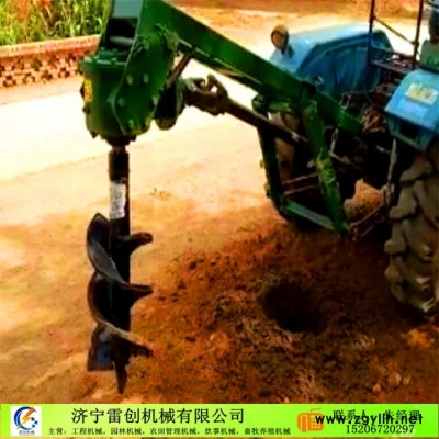 河池植樹地鉆機 雷創牌種樹打眼機